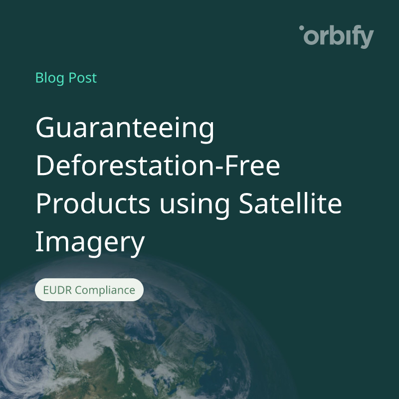 Guaranteeing Deforestation-Free Products using Satellite Imagery